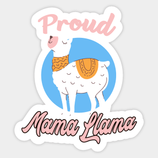 Mama llama gift Sticker